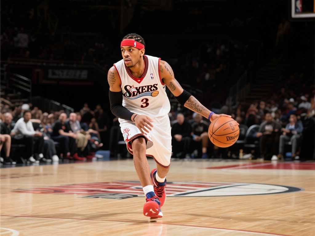 *艾弗森的成功，是勇于突破个人局限的典范。他以斗志