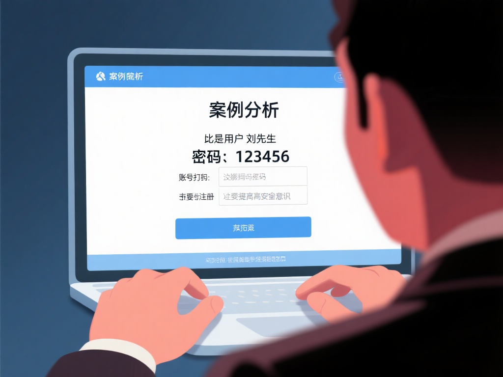 新用户快速注册贝博BB官网平台账号攻略 案例分析: 比如用户刘先生注册时,设置了过于简单的